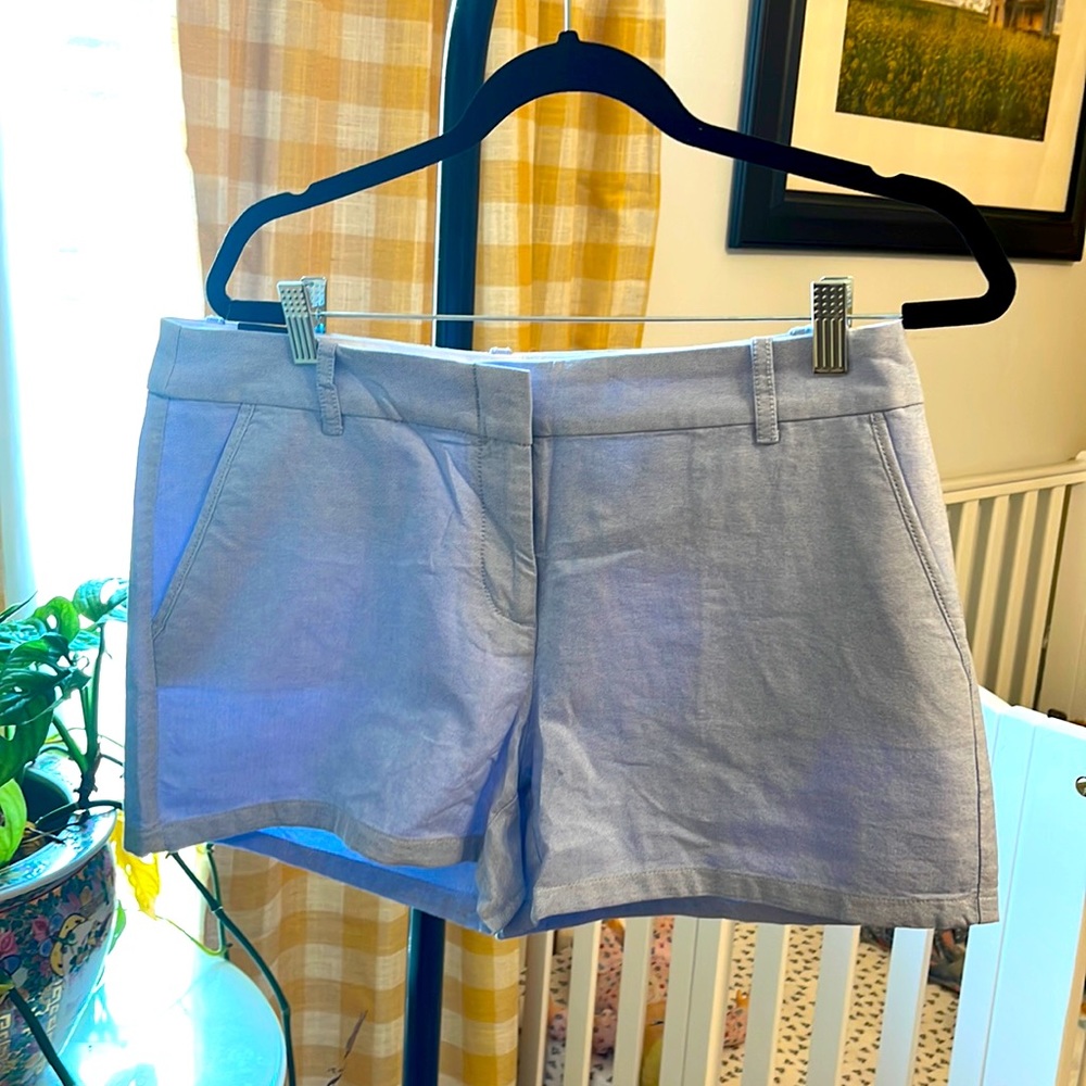 J Crew Shorts New With Tag Women Size 10 3.5 Inseam Light Blue